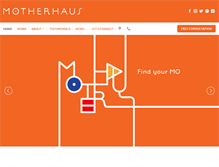 Tablet Screenshot of motherhaus.com
